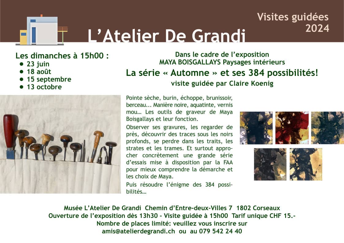 Visites guidées par Claire Koenig