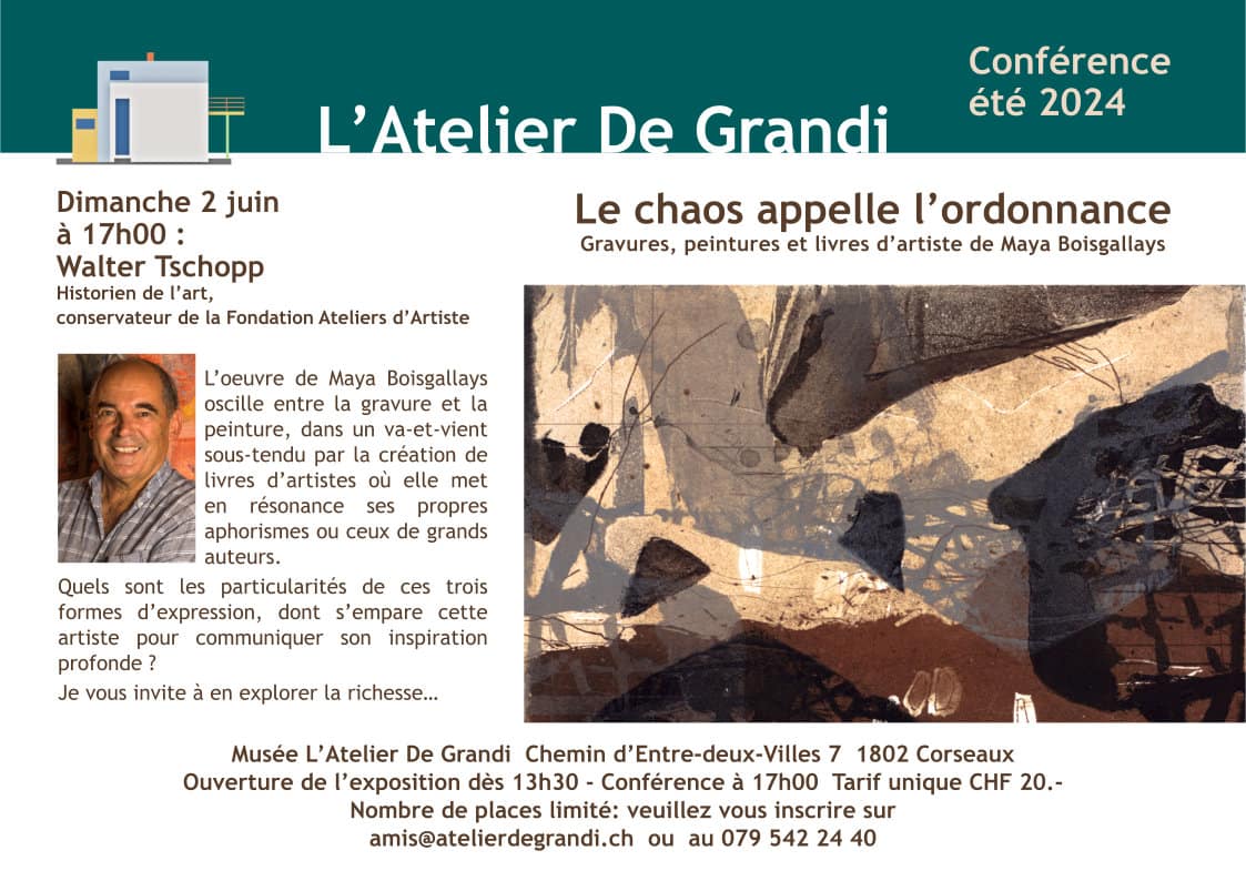 Conférence Walter Tschopp