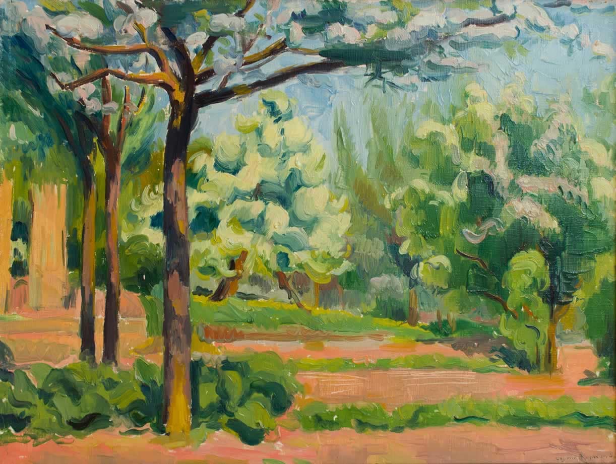 C Reymond : Begnin en fleur