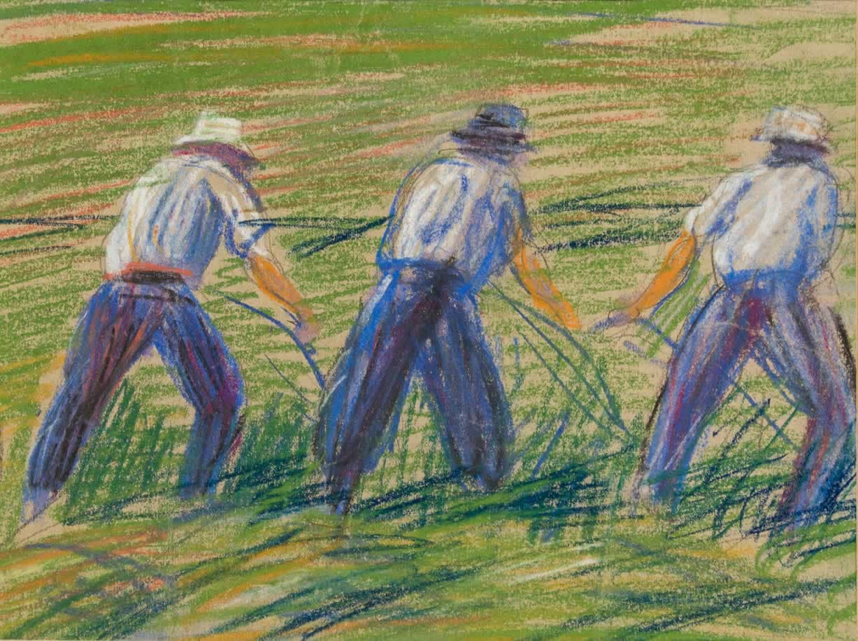 C Reymond : Faucheurs