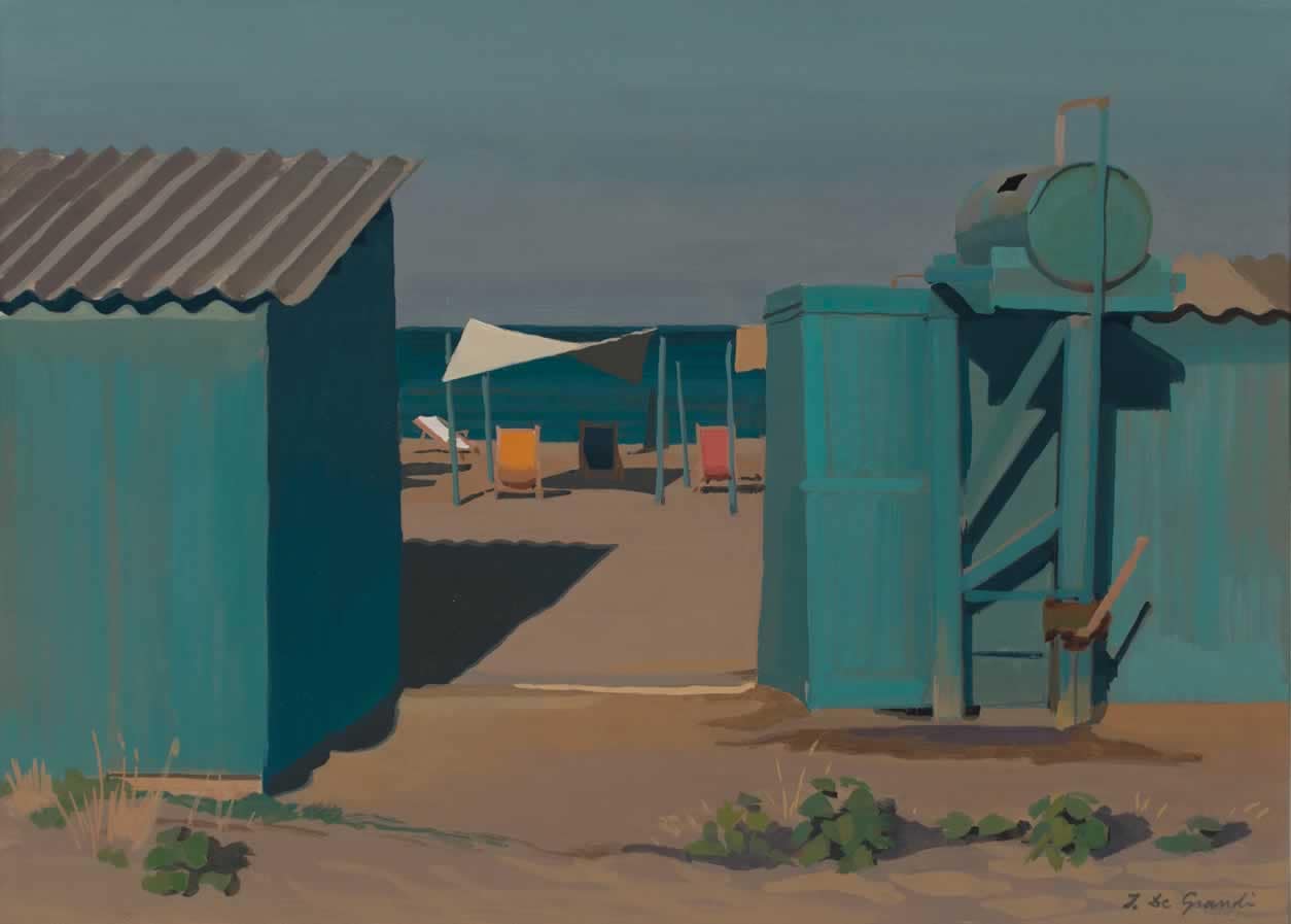 Italo : Cabines de plage