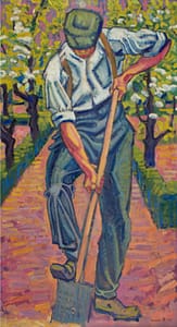 C Reymond : Paysan bèchant