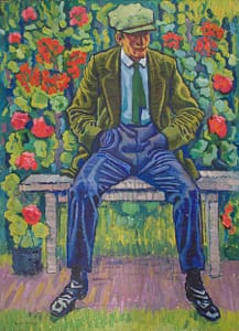 C Reymond : L'homme au pantalon bleu