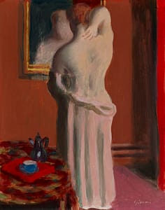 W Gimmi : Nu de dos au mirroir