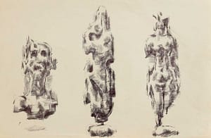 C Reymond : Trois esquisses