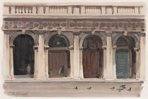 Italo : Arcades de la bibliothèque