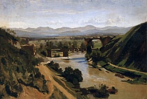 Camille Corot : Le pont de Narni