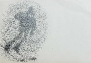 C Reymond : Skieur dans le brouillard