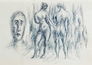 C Reymond : Visage et nus