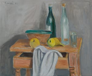 W Gimmi : Nature morte aux bouteilles
