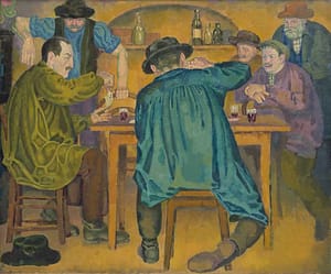 C Reymond : Les joueurs de cartes