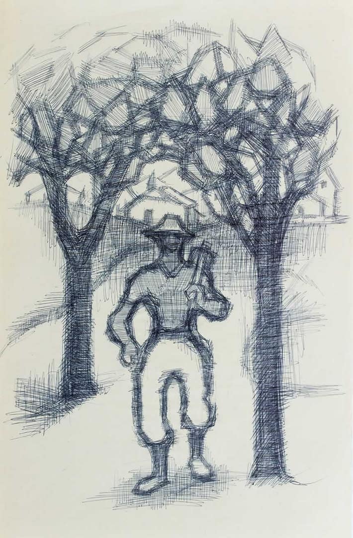 C Reymond : Sur le chemin de la vigne