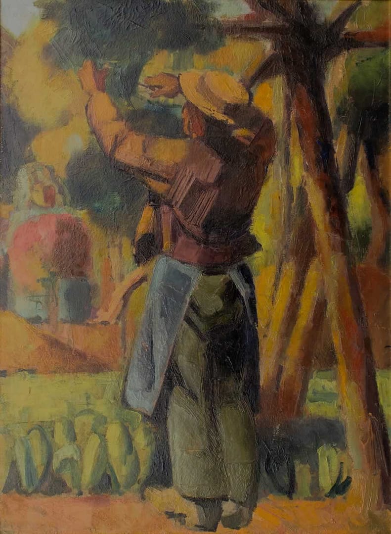 C Reymond : Le jardinier à la taille