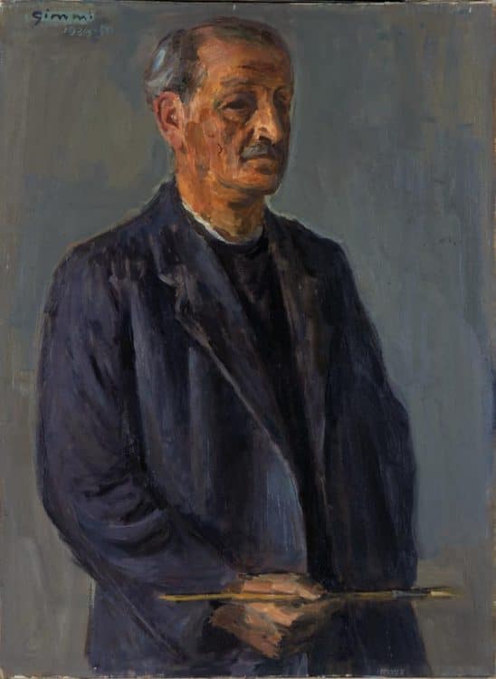 Self-portrait W. Gimmi